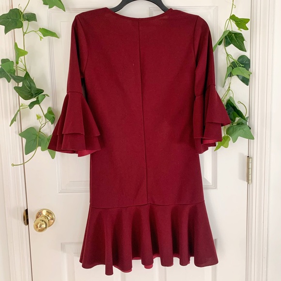 Gorgeous red ruffled dress! - Picture 2 of 2